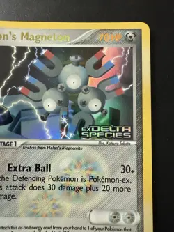 Pokemon TCG EX Delta Species Holon’s Magneton Stamped Reverse Holo 22/113 NM - Image 3