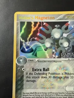 Pokemon TCG EX Delta Species Holon’s Magneton Stamped Reverse Holo 22/113 NM - Image 4