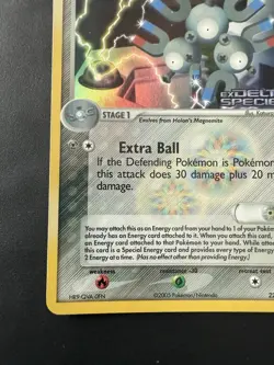 Pokemon TCG EX Delta Species Holon’s Magneton Stamped Reverse Holo 22/113 NM - Image 5