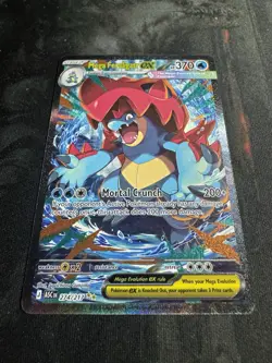 Pokemon Mega Feraligatr ex 274/217 SIR Ascended Heroes NM (Pack Fresh) - Image 2