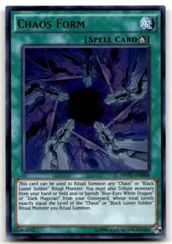 Chaos Form Ultra Rare The Dark Side of Dimensions Movie Pack MVP1-EN008 NM - Image 1