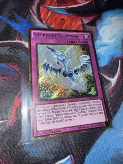 Yu-Gi-Oh! Stardust Re-Spark PGL2-EN020 Gold Secret Rare 1st Ed NM - Image 1