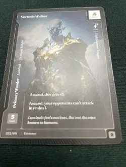 Wonders Of The First Existence - Vortexis Walker - Rare #222 - Image 1