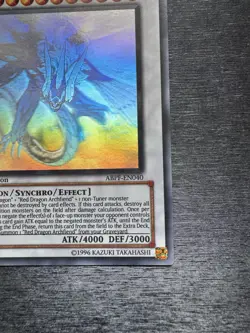 YuGiOh! Majestic Red Dragon ABPF-EN040 Ghost Rare 1st Edition Near Mint - Image 5