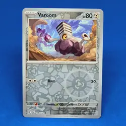 Varoom Reverse Holo 108/142 Stellar Crown Pokemon Card 2024 Tcg Ccg - Image 1