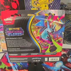 Pokemon TCG Mega Evolution Phantasmal Flames 3 Pack Blister Sneasel Promo NEW 🔥 - Image 2