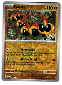 Falinks 88/142 Pokemon TCG Stellar Crown Reverse Holo NM - Image 1