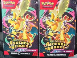 2x Pokemon TCG Ascended Heroes Booster Bundle - New✅ Sealed✅ - Image 1