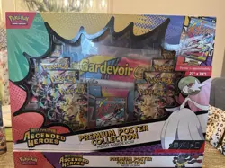 Pokemon Ascended Heroes Premium Poster Collection Mega Gardevoir Box - Image 1