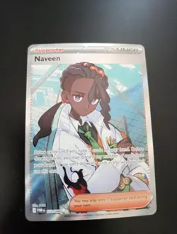 Naveen 112/088 Perfect Order Full Art Ultra Rare Trainer Pokemon NM - Image 1