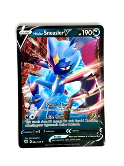Hisuian Sneasler V 094/189 Holo V Rare Astral Radiance Pokemon Near Mint - Image 1