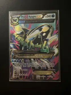 Pokemon TCG Primal Kyogre EX 149/160 Primal Clash Holo Full Art Ultra Rare DMG - Image 1