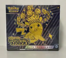 Pokemon TCG Scarlet & Violet Surging Sparks Elite Trainer Box New Factory Sealed - Image 2
