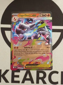 Mega-Glurak X Ex 013/094 Fatale Flammen Set Pokemon Karte Deutsch Pokemon Hit - Image 2