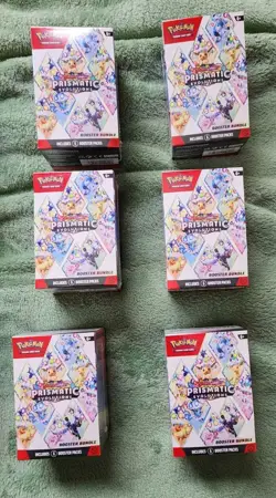 Pokemon Prismatic Evolutions Booster Bundle - Factory Sealed - 6x bundles - Image 1