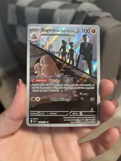 ITALIAN Pokemon TCG Team Rocket's Dugtrio 239/217 Ascended Heroes IR Mint - Image 1