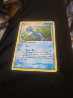 Vaporeon 6/17 Holo Rare POP Series 3 Pokemon 1551 - Image 1