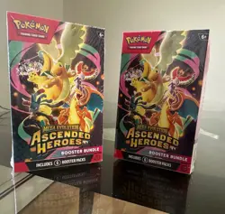 Pokemon TCG Mega Evolution Ascended Heroes Booster Bundle (Lot of 2) - Image 2