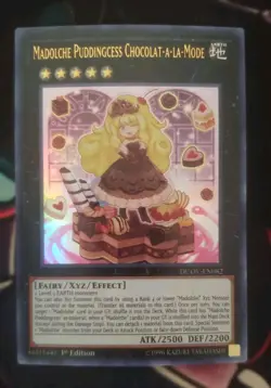 Yu-Gi-Oh! MADOLCHE PRINCESS CHOCOLAT-A-LA-MODE DUOV-EN082 1st EdUltra NearMint - Image 1