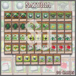 NATURIA DECK 90 | Exterio Barkion Cherries Beast Bamboo Shoot Tulip YuGiOh🔥 - Image 1