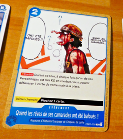 ONE PIECE CARD GAME CARTE FRANCAISE EB02-030 FR NM 2025 - Image 1