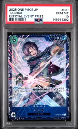 Tashigi 031 Official Event Prize One Piece Promos One Piece Japanese PSA 10 - Image 1