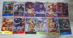 One Piece TCG 12x SR Super Rare Cards (No Doubles) Japanese Collection Bundle #6 - Image 1