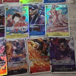 One Piece TCG 22xSR Super Rare Cards (No Doubles) Japanese Collection Bundle #13 - Image 2