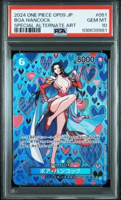 Boa Hancock OP07-051 PSA 10 jap One Piece Gem Mint Mosaic - Image 1