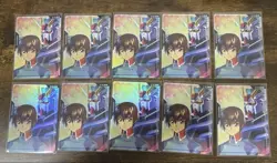 Gundam Card Game Kira Yamato Resource Promo Set of 10 - Image 1