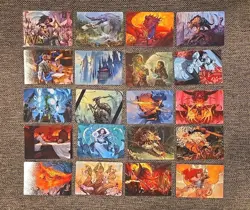 Magic The Gathering LOT 50 Art Series Cards Multi Set WOE MKM FDN + - Image 1