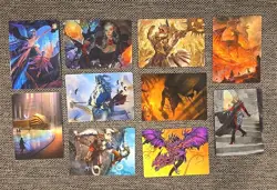 Magic The Gathering LOT 50 Art Series Cards Multi Set WOE MKM FDN + - Image 3