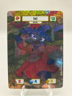 Upper Deck Neopets TCG Ixi Royal Alternate Art Holo Card COM-132 RYL* - Image 1