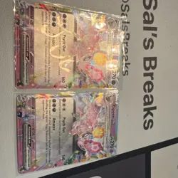 Pokemon TCG Prismatic Evolutions Espeon EX 034/131 Times 2 (2cards)🔥fresh - Image 2