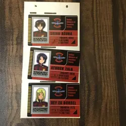 Mobile Suit Gundam SEED DESTINY ID Card - Image 3