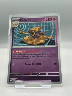 055/132 Kadabra : (Reverse Holo) Card : Mega Evolution : Pokemon TCG - Image 1