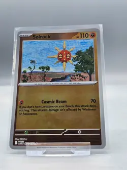 075/132 Solrock : (Reverse Holo) Card : Mega Evolution : Pokemon TCG - Image 1