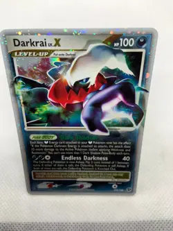Pokemon TCG Darkrai LV.X Holo Card 104/106 Great Encounters Series - Image 3