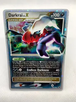 Pokemon TCG Darkrai LV.X Holo Card 104/106 Great Encounters Series - Image 4