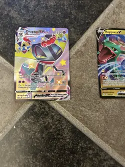 Pokemon Cards Featuring Trainer Ultra Ball, Sylveon V Rayquaza V,Dragonpult Vmax - Image 5