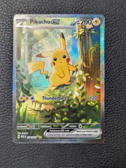 Ascended Heroes Forest Pikachu Ex #276/217 NM SIR Pokemon Card - Image 1