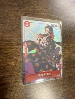 Nico Robin Gift Collection 2023 ST01-008 One Piece Promo Cards Foil English (#3) - Image 2