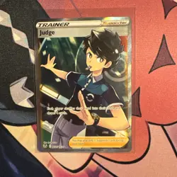 Pokemon TCG Judge TG25/TG30 Silver Tempest Trainer Gallery Ultra Rare Card - Image 1