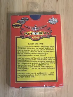 WCW Nitro Trading Card Game Two Player Starter Set, Wizards Of The Coast, WWE - Image 3