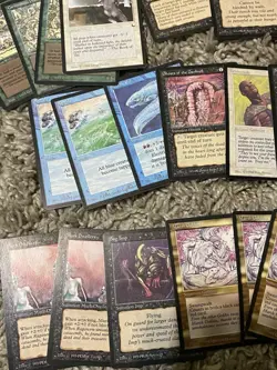 Magic MTG The Dark 1994 55 Card Vintage Lot LP - Image 2
