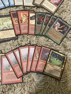 Magic MTG The Dark 1994 55 Card Vintage Lot LP - Image 3