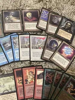 Magic MTG The Dark 1994 55 Card Vintage Lot LP - Image 4
