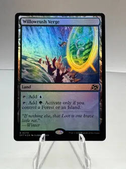 Willowrush Verge: Magic the Gathering(mtg) FOIL - Image 1