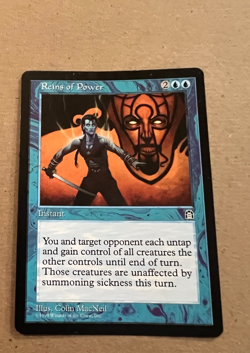 Reins of Power - Stronghold - MTG - Magic the Gathering - Image 1