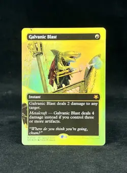 1x Galvanic Blast, Special Guest First Place Foil, Aetherdrift, MTG NM - Image 1